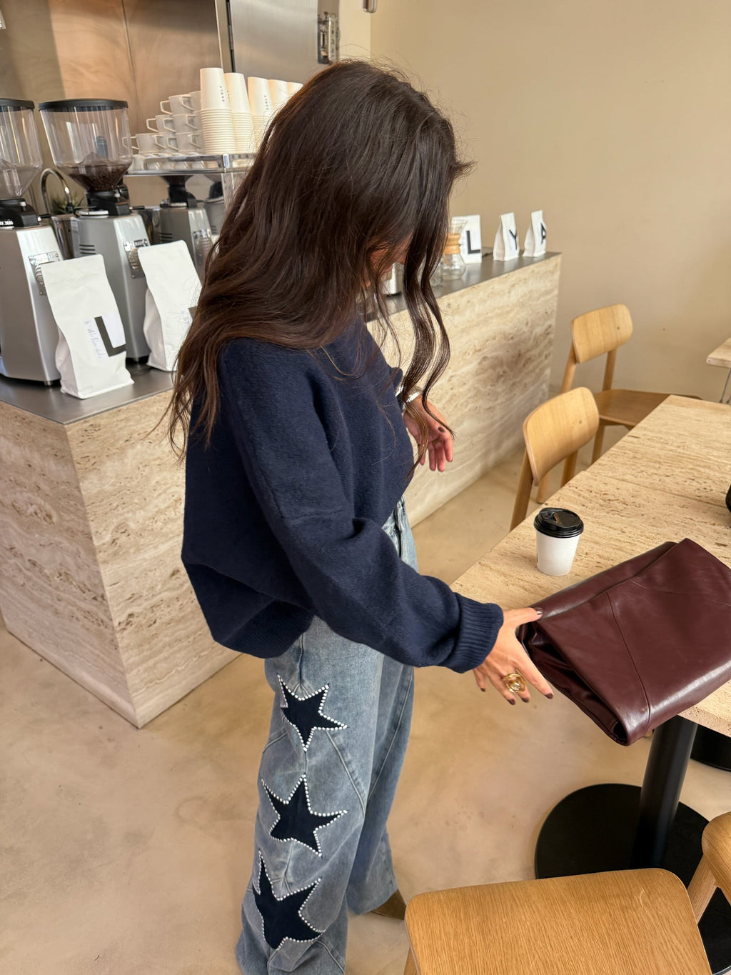 Melisa™ | Jeans Casual rectos de estrellas