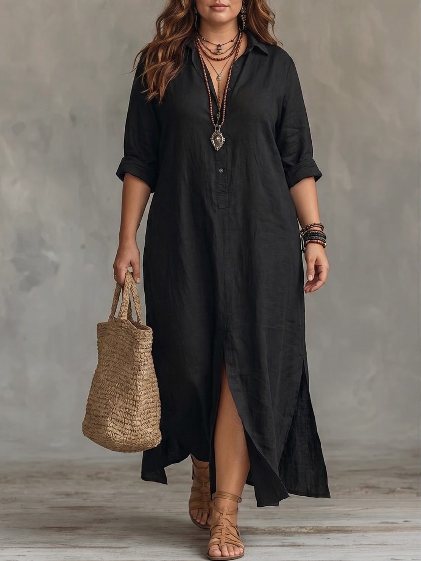 Estela | Elegante abito lungo estivo
