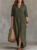 Estela | Elegante abito lungo estivo