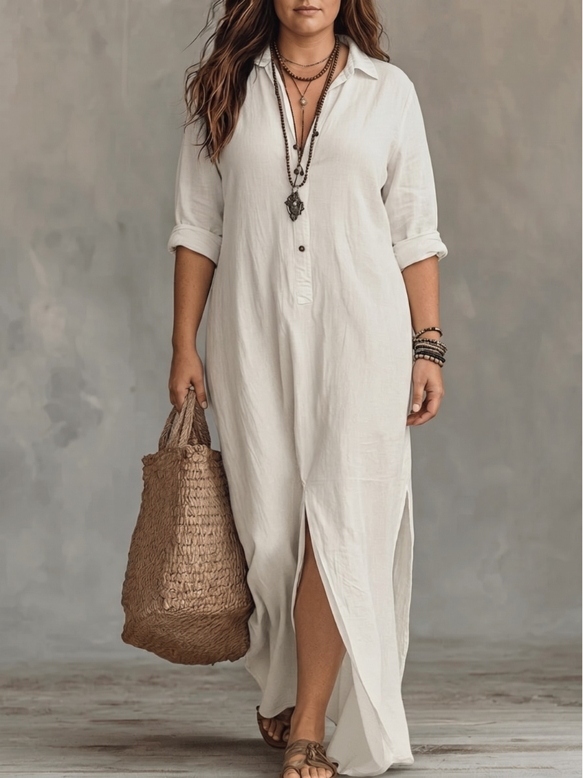 Estela | Elegante abito lungo estivo