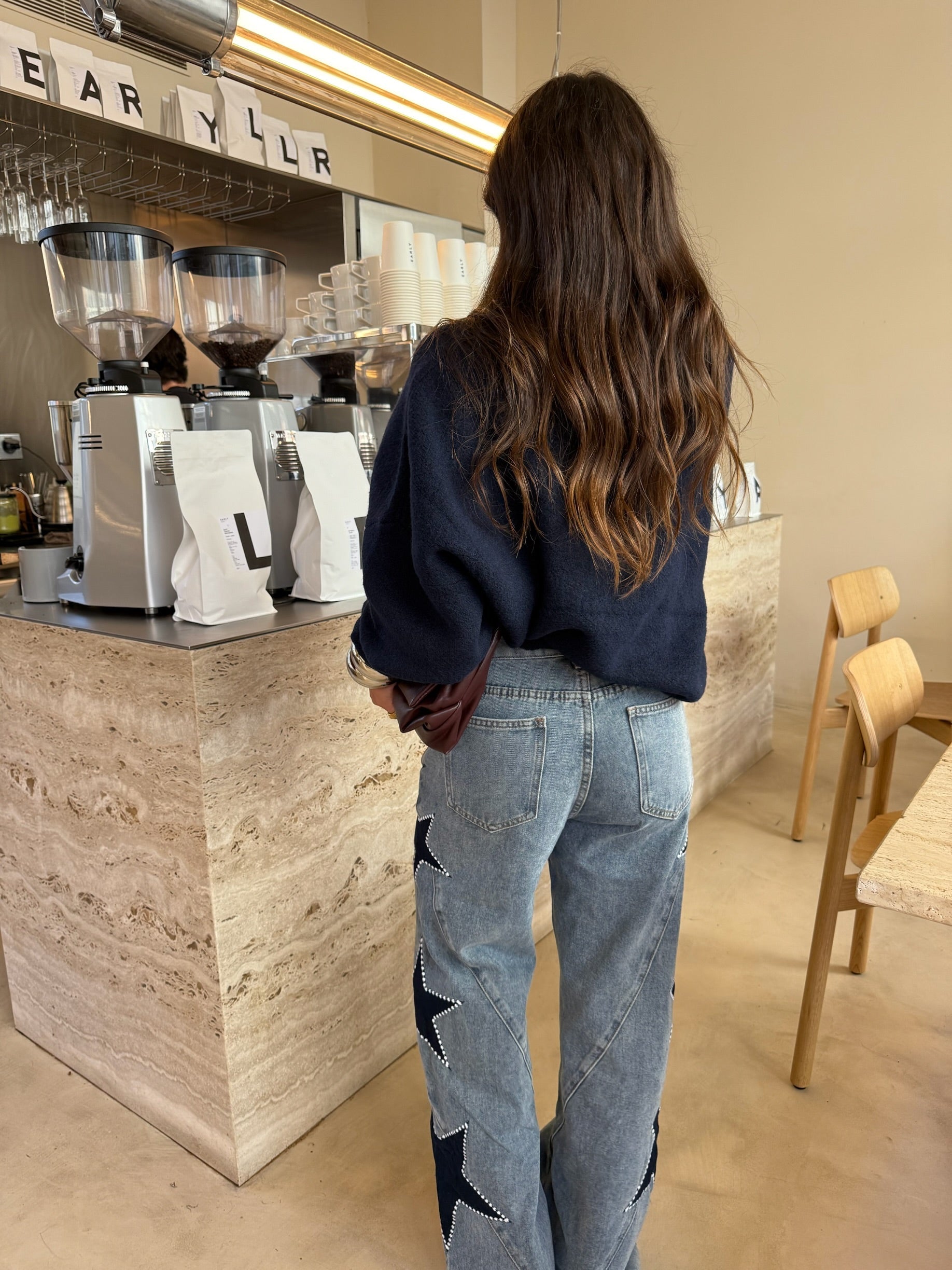 Melisa™ | Jeans Casual rectos de estrellas