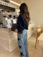 Melisa™ | Jeans Casual rectos de estrellas