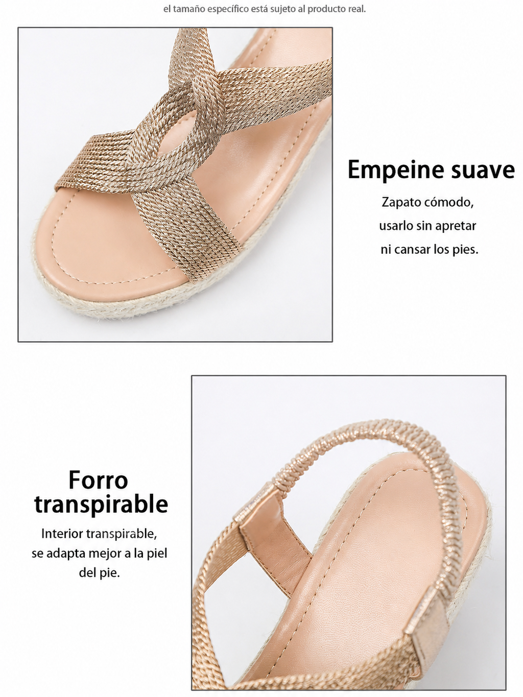 Aroa | sandali con zeppa e intreccio artigianale