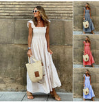 Lyra™ Abito casual in stile bohémien per la primavera/estate