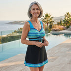 Marbella | Costume modellante con gonna elegante