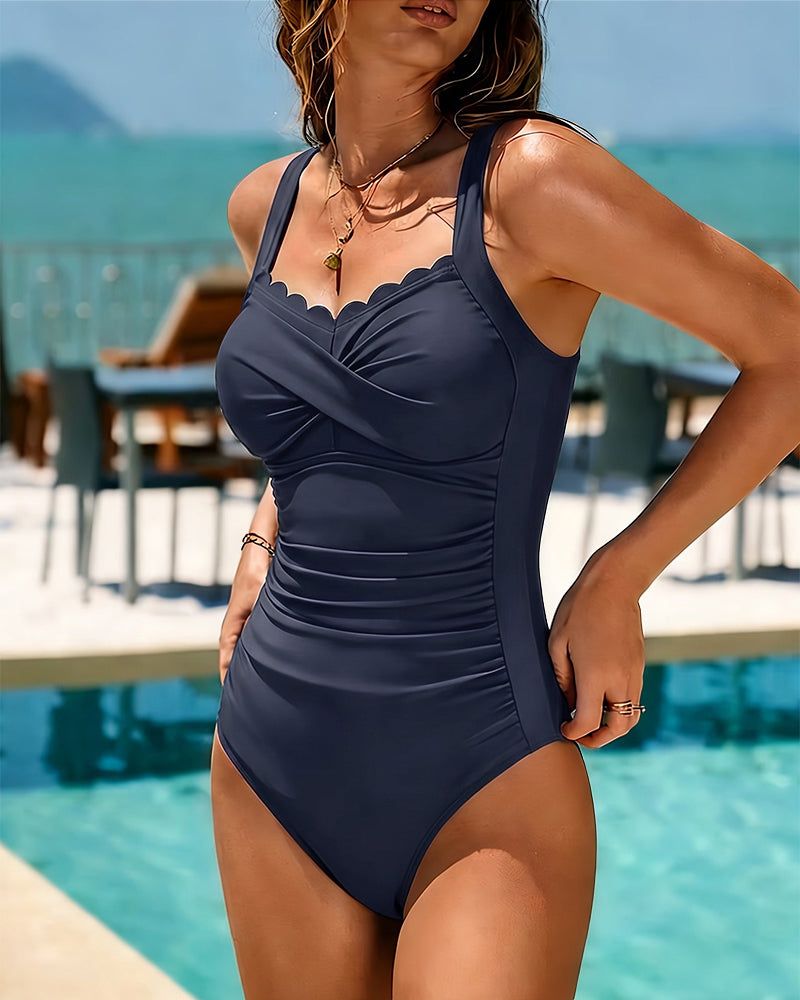 Aurelia - Costume intero elegante con incrocio