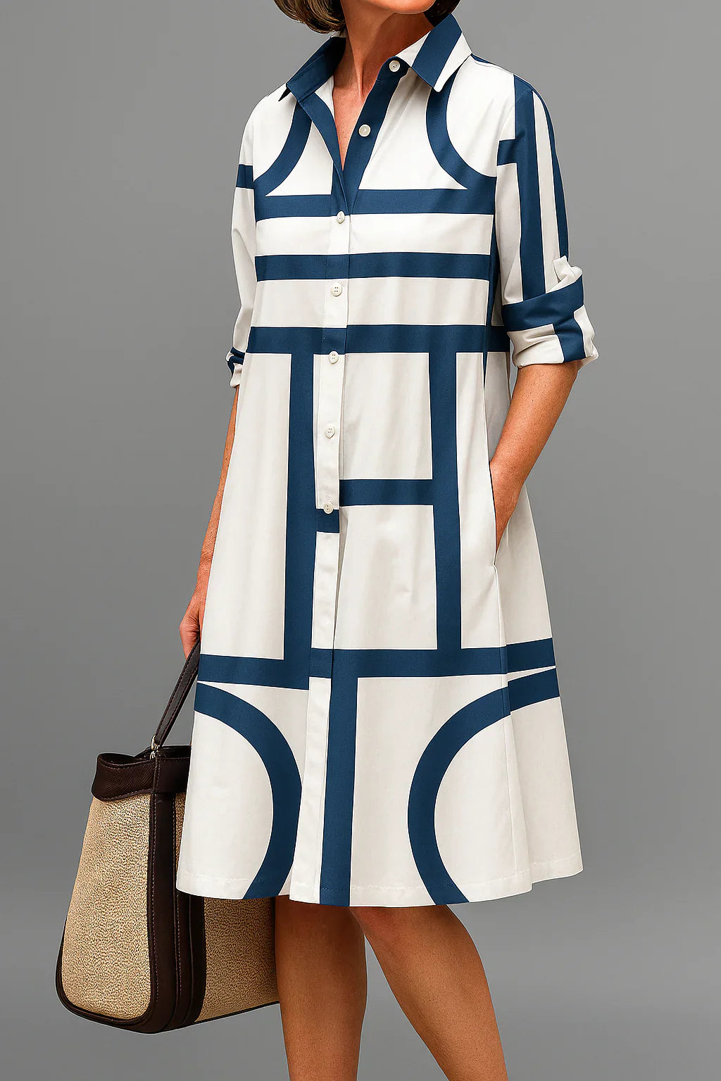 Annmarie | Vestido midi cómodo