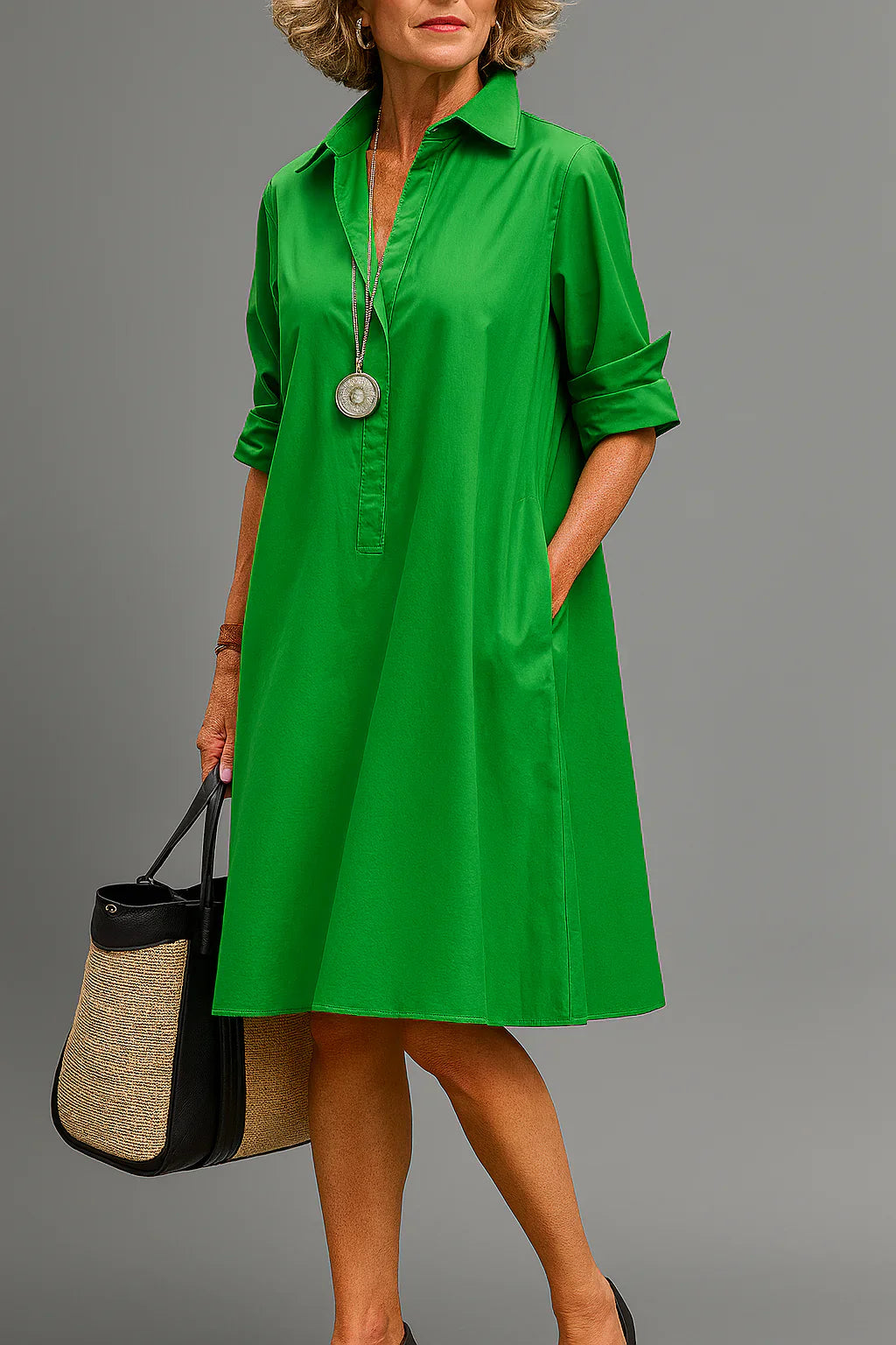 Annmarie | Vestido midi cómodo