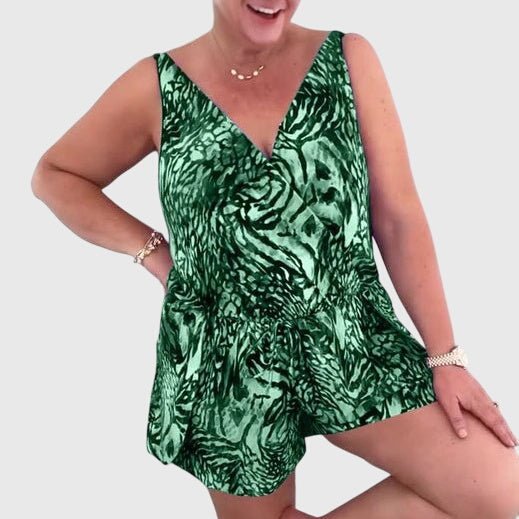 Elena  - Costume da bagno elegante con scollo a V