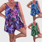 Elena  - Costume da bagno elegante con scollo a V