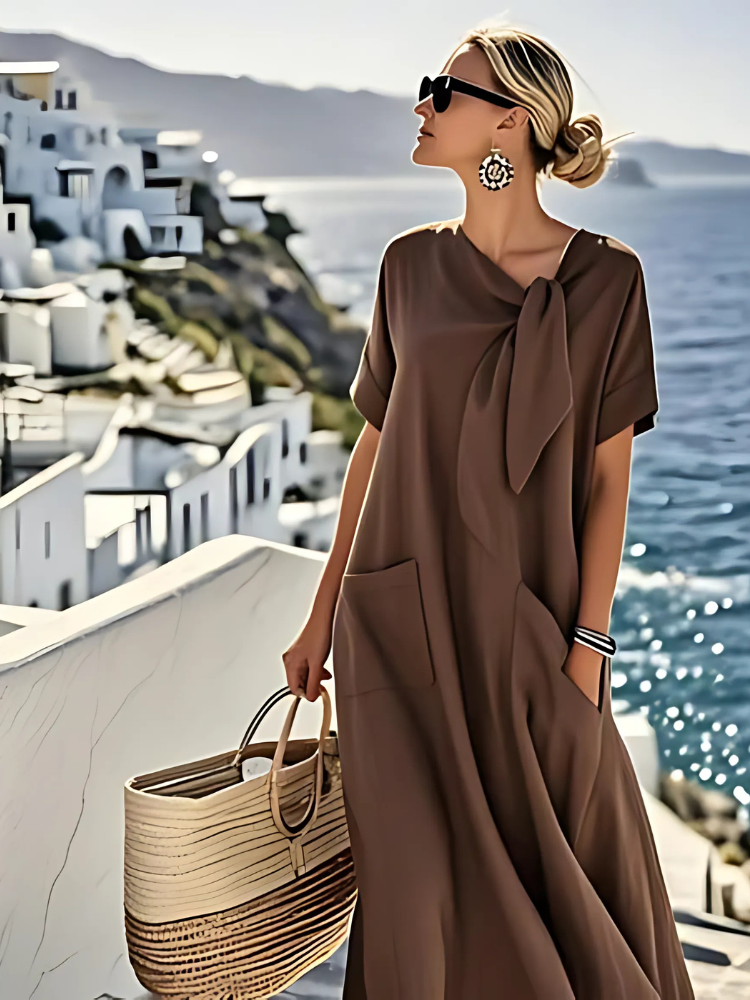 Vestido elegante Ella con bolsillos
