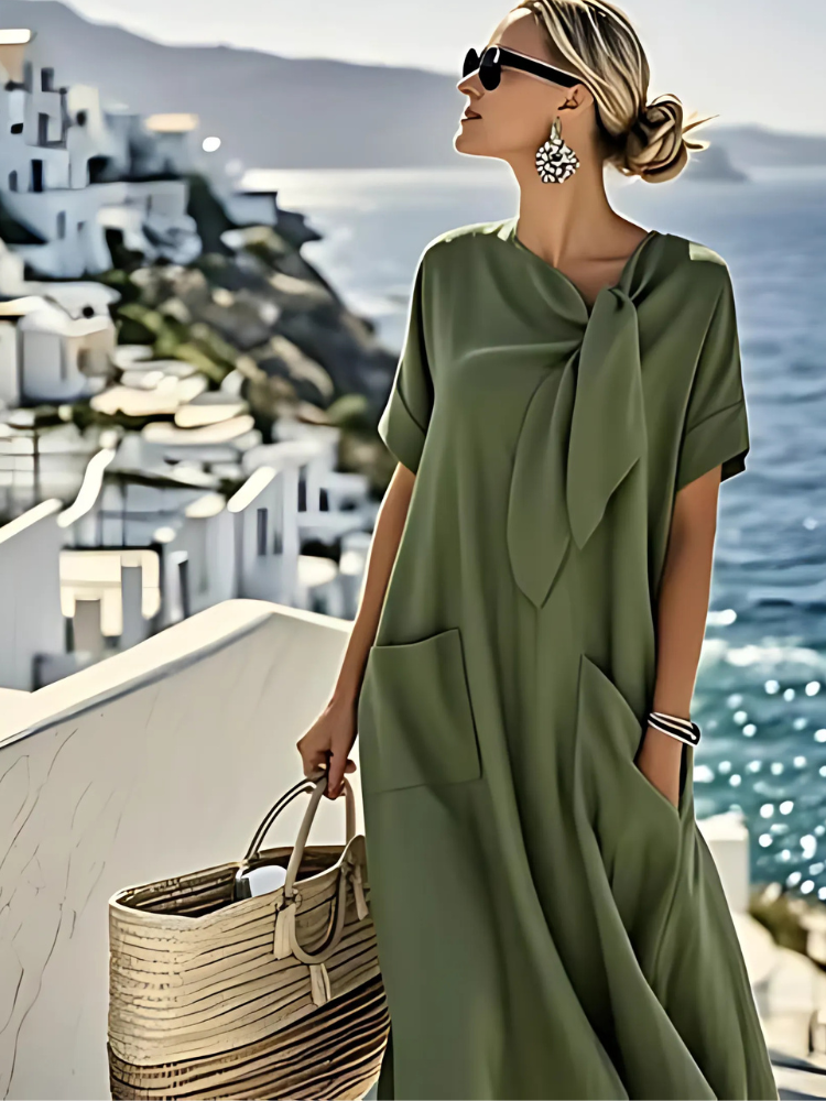 Vestido elegante Ella con bolsillos