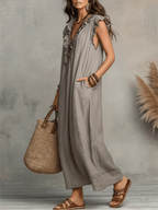 Camelia | Vestido largo bohemio
