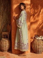 Celestina | Abito boho ricamato