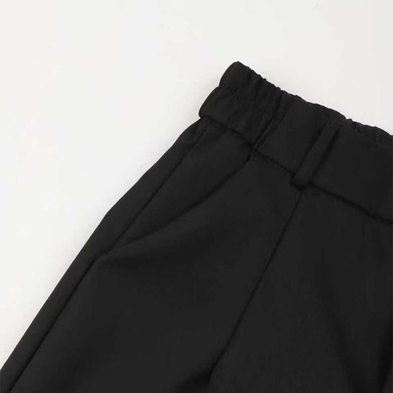 TORINA™ - Pantalón largo de corte recto y cintura alta.