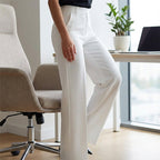 TORINA™ - Pantalón largo de corte recto y cintura alta.