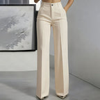TORINA™ - Pantalón largo de corte recto y cintura alta.